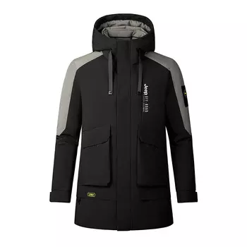 Пуховик унисекс Jeep, темно-серый