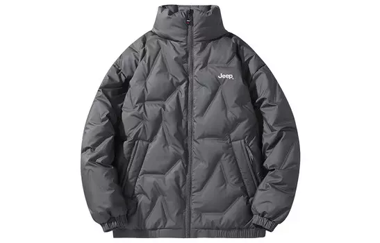 Пуховик унисекс Jeep, темно-серый