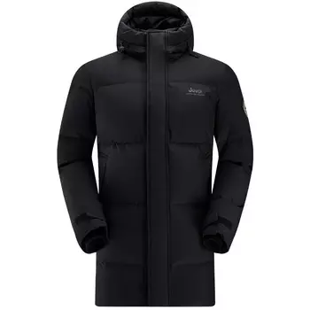 Пуховик унисекс Jeep, темно-серый