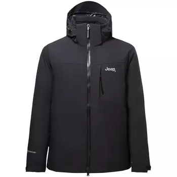 Пуховик унисекс Jeep, темно-серый