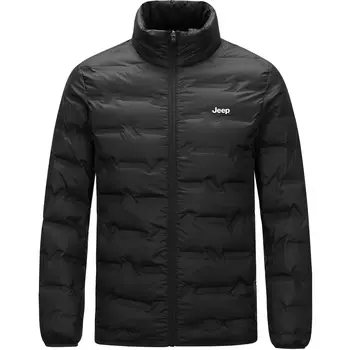 Пуховик унисекс Jeep, темно-серый