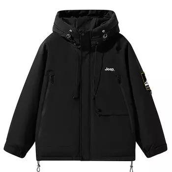 Пуховик унисекс Jeep, желтый