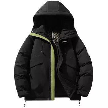 Пуховик унисекс Jeep, желтый