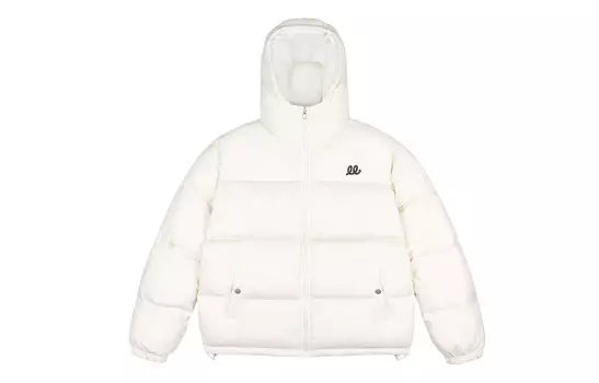 Пуховик унисекс Jrs, слоновая кость