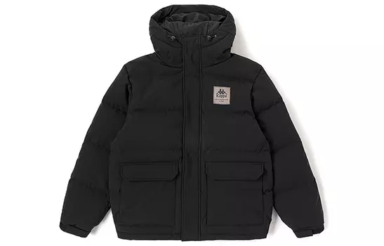 Пуховик унисекс Kappa, Black-990