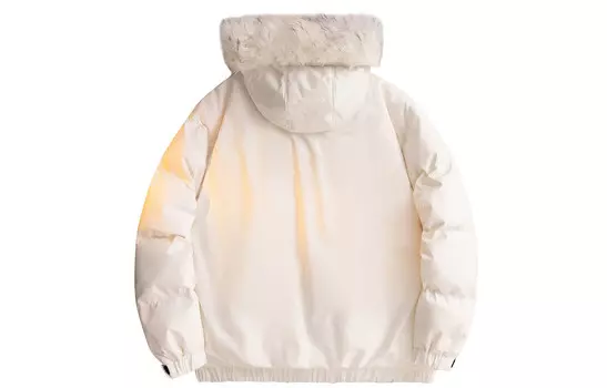 Пуховик унисекс Kawasaki, белый