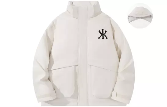 Пуховик унисекс Kawasaki, Черный