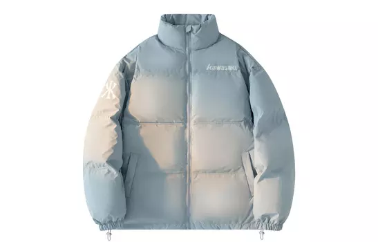 Пуховик унисекс Kawasaki, черный