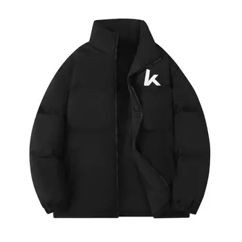 Пуховик унисекс Kawasaki, черный