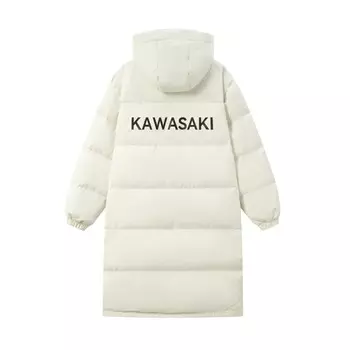 Пуховик унисекс Kawasaki, черный