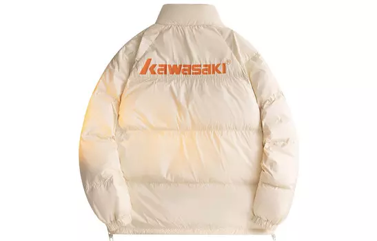 Пуховик унисекс Kawasaki, черный