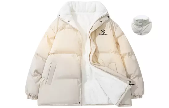 Пуховик унисекс Kawasaki, черный