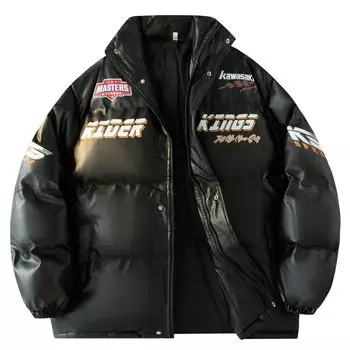 Пуховик унисекс Kawasaki, розовый