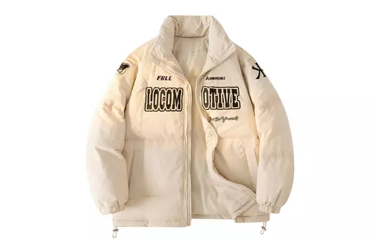 Пуховик унисекс Kawasaki, Розовый (обычный)