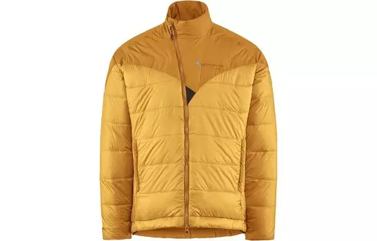 Пуховик унисекс Klattermusen, медово-желтый