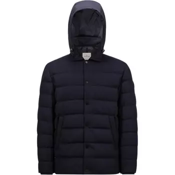 Пуховик унисекс королевский синий Moncler