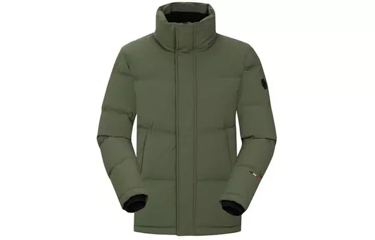Пуховик унисекс Lafuma, оливково-зеленый