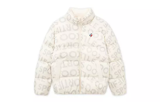 Пуховик унисекс Le Coq Sportif, черный