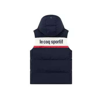 Пуховик унисекс Le Coq Sportif, темно-синий