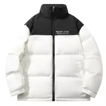 Пуховик унисекс Mackyo, Черно-белый