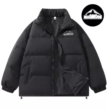 Пуховик унисекс magmode, Черный