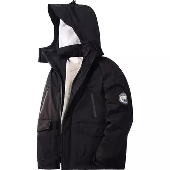 Пуховик унисекс Manchester City, Черный