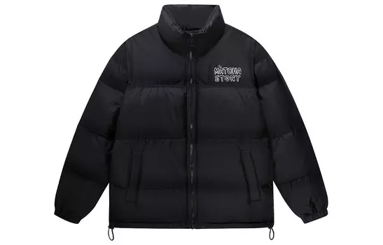 Пуховик унисекс Matcha Story, черный