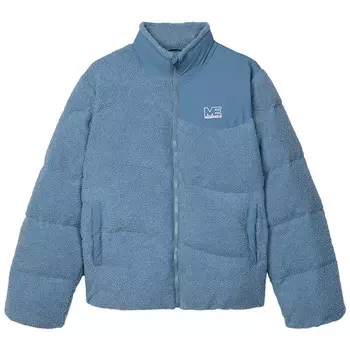 Пуховик унисекс Mind Error, светло-голубой