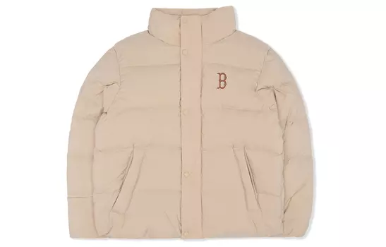 Пуховик унисекс MLB, Бежевый