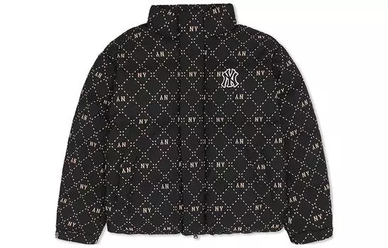 Пуховик унисекс MLB, Черный