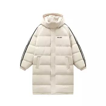 Пуховик унисекс MLRH, Apricot & Black