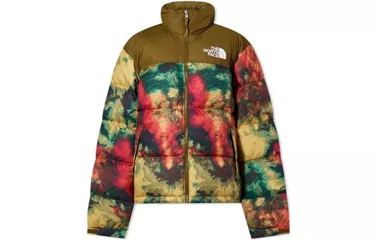 Пуховик унисекс многоцветный The North Face, цвет Multicolor