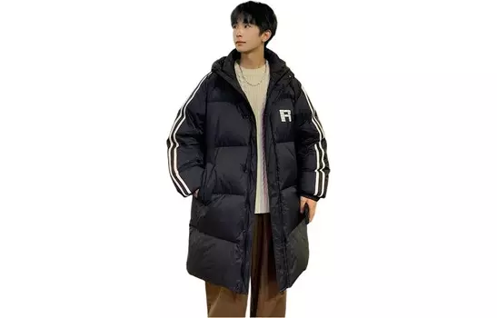 Пуховик унисекс MONTVOO, Черный