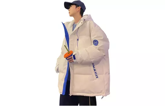 Пуховик унисекс MONTVOO, Синий