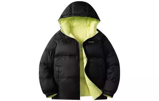 Пуховик унисекс на 361°, Базовый черный