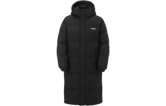 Пуховик унисекс NERDY, Черный