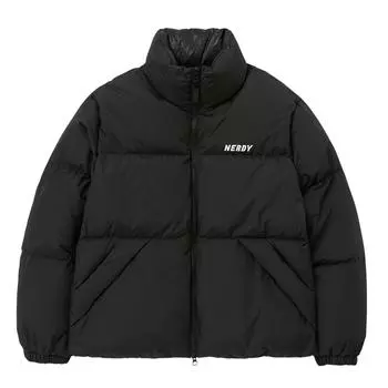 Пуховик унисекс NERDY, Черный