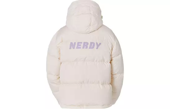 Пуховик унисекс NERDY, Черный