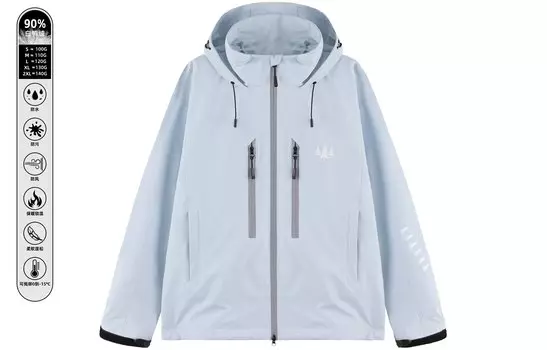 Пуховик унисекс OWOX, Черный