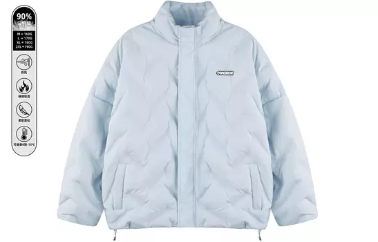 Пуховик унисекс OWOX, Фиолетовый