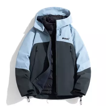 Пуховик унисекс Paul Costelloe, цвет Ethereal Blue (Single Shot)