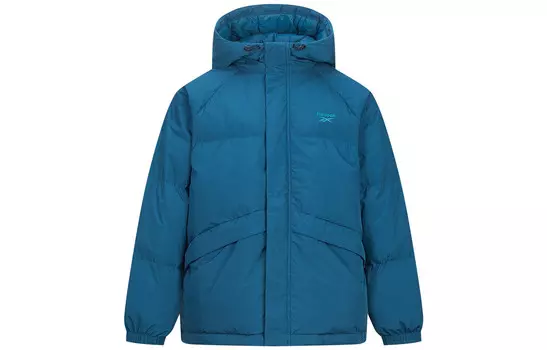 Пуховик унисекс полковой синий Reebok