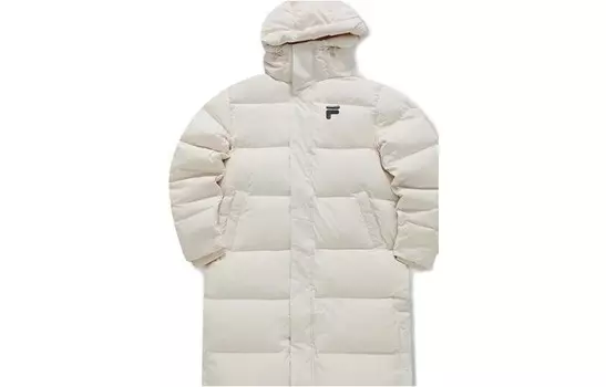 Пуховик унисекс пшенично-молочный Fila Fusion, цвет Wheat Milk