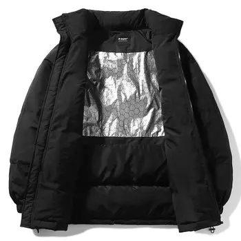 Пуховик унисекс R.super, Черный