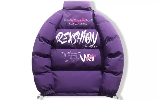 Пуховик унисекс REXSHION, Темно-серый