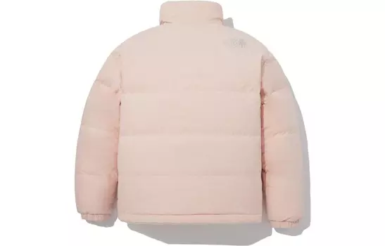 Пуховик унисекс розовый The North Face, розовый