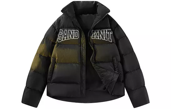 Пуховик унисекс Sandknit, черный