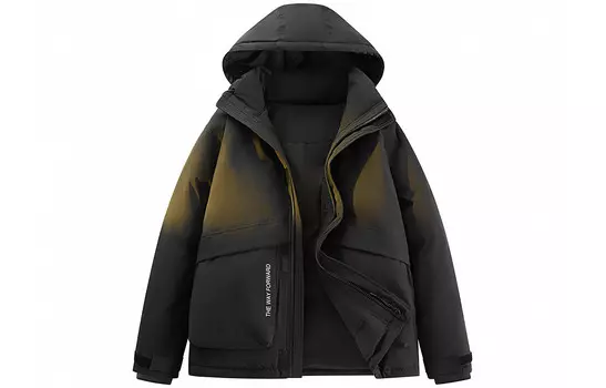 Пуховик унисекс Sandknit, черный