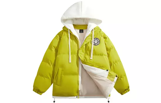 Пуховик унисекс SCRM, светло-голубой