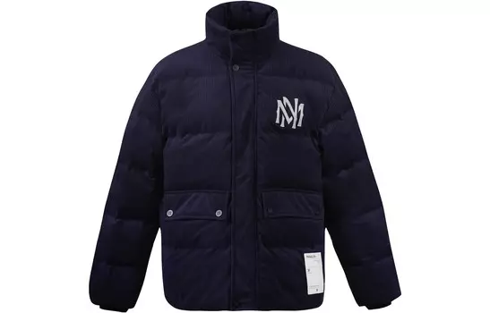 Пуховик унисекс синий Mitchell Ness